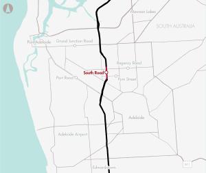 Adelaide North South Corridor map
