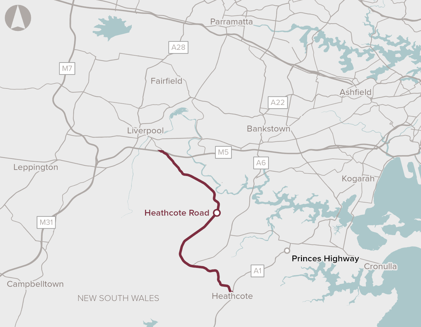 Heathcote Road capacity and safety