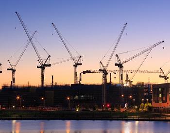 Cranes at a port